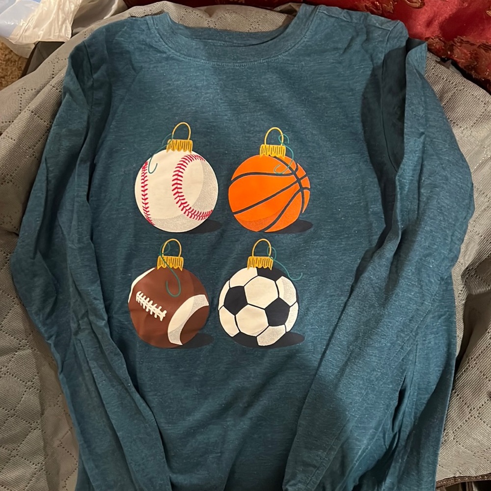 Boys Cat & Jack long sleeve shirt large size